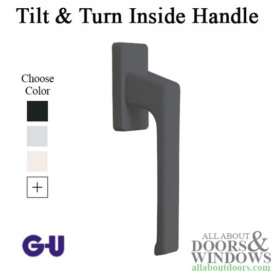 Tilt & Turn Dirigent-F Inside Handle, No Spindle - Choose Color