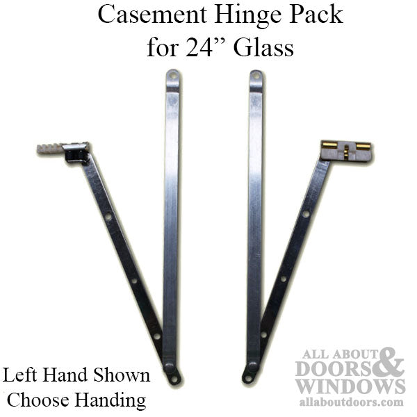 Hinge Pack, Pella Casement - 24 Inch - Choose Handing - Hinge Pack, Pella Casement - 24 Inch - Choose Handing