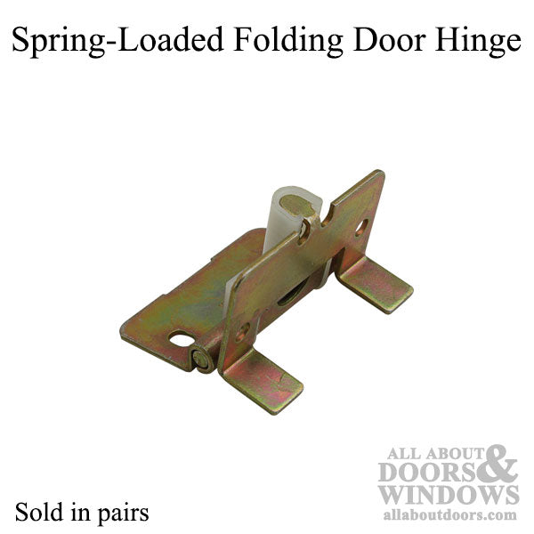 Folding Door Hinge Spring Loaded - Folding Door Hinge Spring Loaded