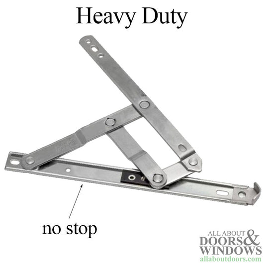 Anderberg 301SS Heavy Duty 4 Bar Window Hinge NO Stop Stainless Steel