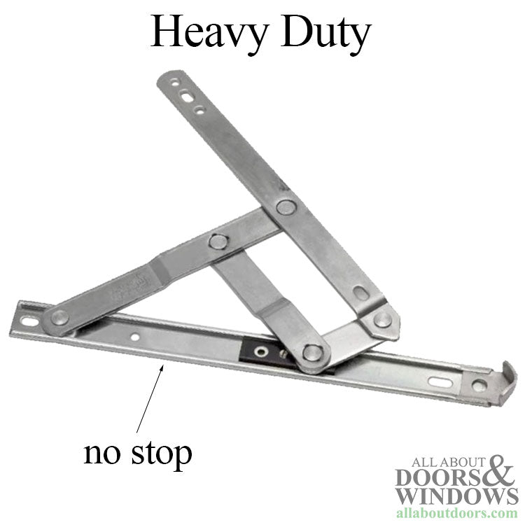 Anderberg 301SS Heavy Duty 4 Bar Window Hinge NO Stop Stainless Steel - Anderberg 301SS Heavy Duty 4 Bar Window Hinge NO Stop Stainless Steel
