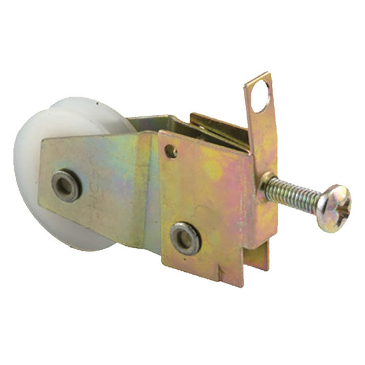 Adjustable Roller Assembly with 1 Inch Nylon Wheel for Sliding Screen Door