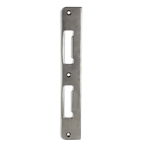 Strike Plate PC0039N – Latch & Deadbolt – 1.30 x 8.82 – Stainless Steel - Strike Plate PC0039N – Latch & Deadbolt – 1.30 x 8.82 – Stainless Steel