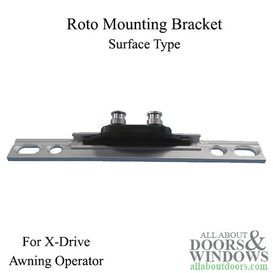 Roto Mounting Bracket, Surface Type - X Drive Awning Operator