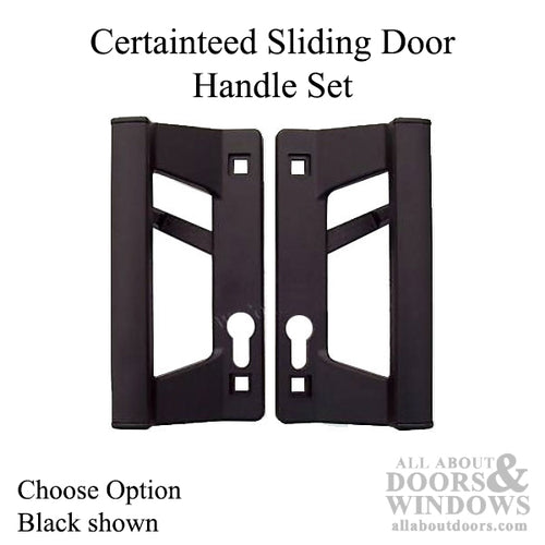 Certainteed Sliding Glass Door Multipoint Lock Handleset Euro Style Cylinder - Certainteed Sliding Glass Door Multipoint Lock Handleset Euro Style Cylinder