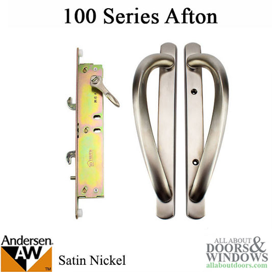 Andersen 100 Series Afton Sliding Door Handle - Satin Nickel