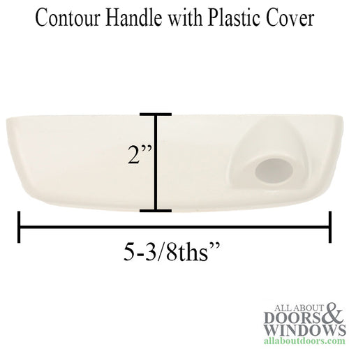 Truth Contour Handle with Plastic Cover for Encore Series Operators Left Hand - Truth Contour Handle with Plastic Cover for Encore Series Operators Left Hand