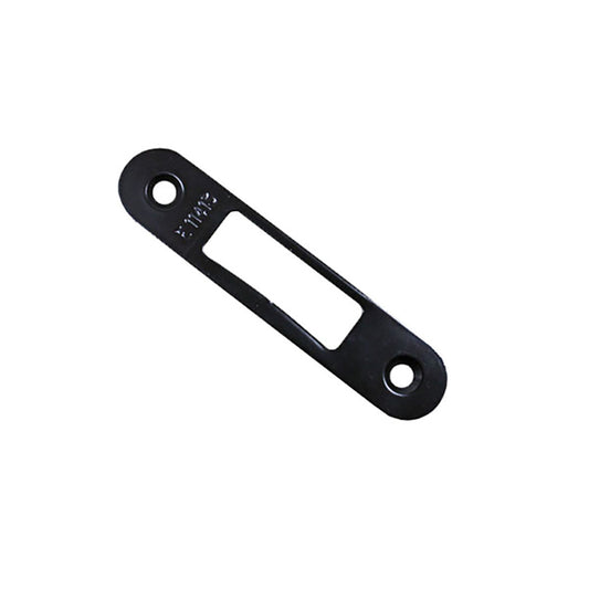 Strike Plate, Multi-Point Door, Radius Corners, No Lip - Tripact, Eagle, Hawk, Panther - Black