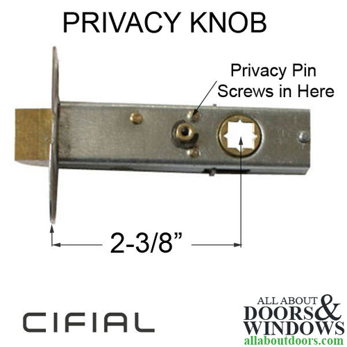 Privacy Pin for Cifial Latch - Privacy Pin for Cifial Latch