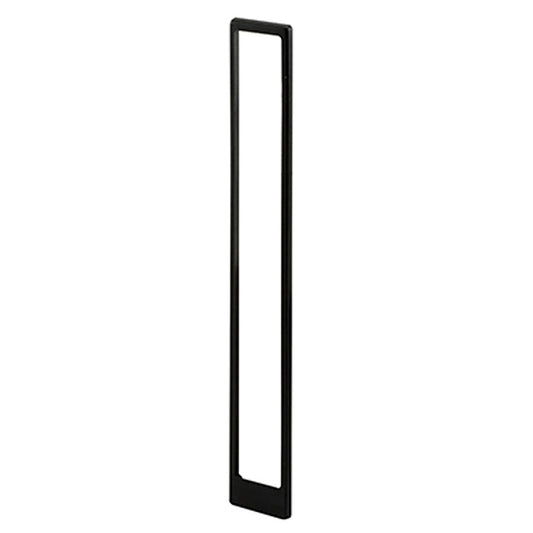 Sliding Patio Glass Door Shim Plates for 7/8 Inch Thick Doors Black Finish