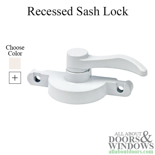 Recessed Sash Lock, Cut off Tail, Narrow Pull-In