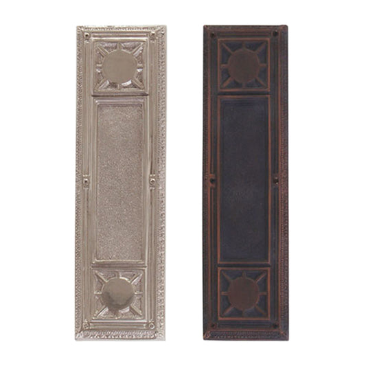 Nantucket Push Plate 3-3/4" x 13-7/8"