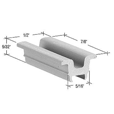 Top Guide - Sliding Windows, Glides / Guides - Nylon - Gray - Top Guide - Sliding Windows, Glides / Guides - Nylon - Gray