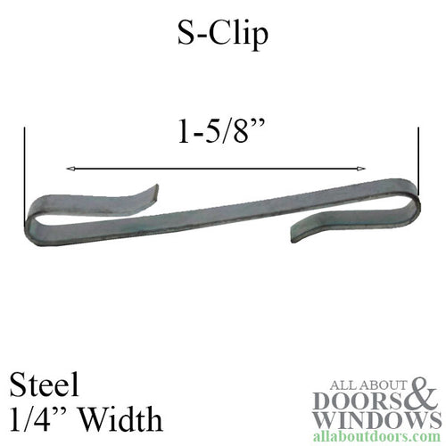 Jamb liner Clip - Medium  “S” , 1-5/8