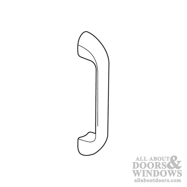 Door Pull - 3-1/2 In Hole Centers - Chrome - Door Pull - 3-1/2 In Hole Centers - Chrome