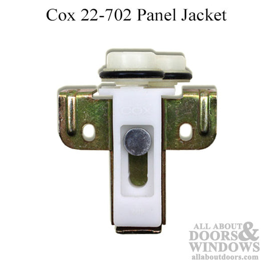 Cox 22-702  Panel Jacket, Screw-on 2 wheel Roller Assembly