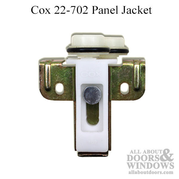Cox 22-702  Panel Jacket, Screw-on 2 wheel Roller Assembly - Cox 22-702  Panel Jacket, Screw-on 2 wheel Roller Assembly