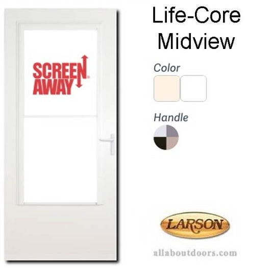 Larson Life-Core, Midview Retractable Screen Away