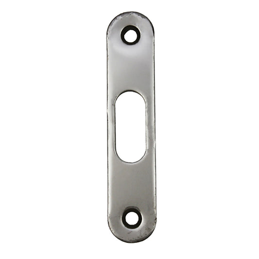 HOPPE Roundbolt Strike with Offset Roundbolt Hole Stainless Steel