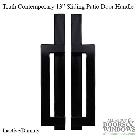Amesbury Truth Door Handle For Sliding Patio Doors Modern Contemporary Dummy Door Handle