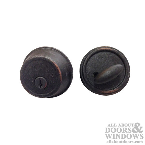 Weslock Deadbolt With Thumbturn Single Cylinder Oil Rubbed Bronze Keyed Deadbolt - Weslock Deadbolt With Thumbturn Single Cylinder Oil Rubbed Bronze Keyed Deadbolt