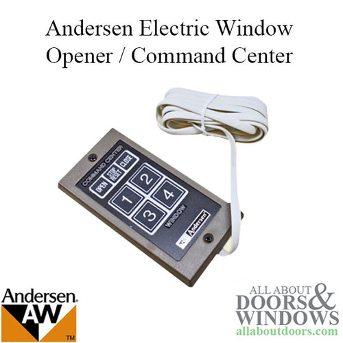 Andersen Electric Window Opener Command Center - Control System for Windows - Andersen Electric Window Opener Command Center - Control System for Windows