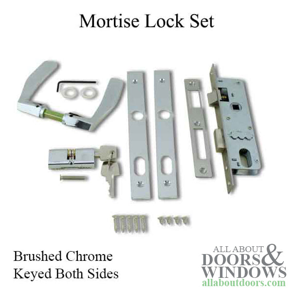 Papaiz Double Cylinder Keyed Handle Set Replacement - Papaiz Double Cylinder Keyed Handle Set Replacement