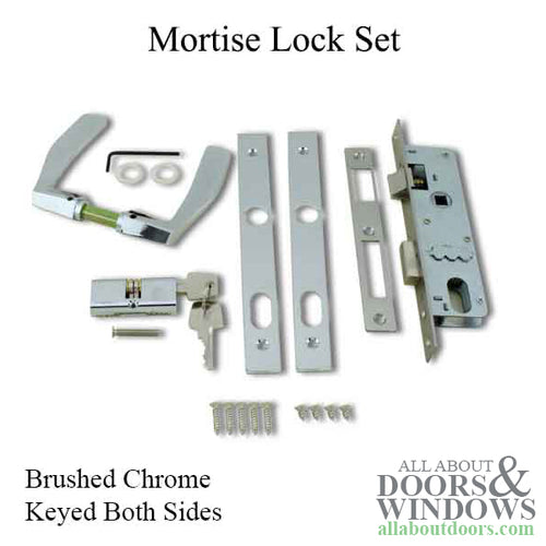 Papaiz Double Cylinder Keyed Handle Set Replacement - Papaiz Double Cylinder Keyed Handle Set Replacement