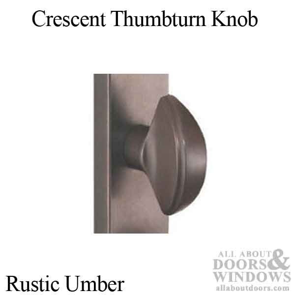 Crescent Knob for Sliding door HLS9000 Thumbturn Shaft - RU - Crescent Knob for Sliding door HLS9000 Thumbturn Shaft - RU