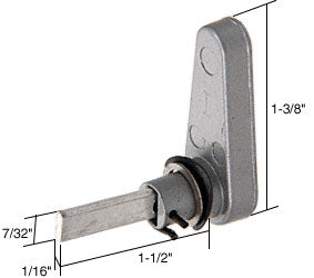 Discontinued - Latch Lever - Sliding Patio Door, Diecast - 1-1/2 inch Spindle Length - Discontinued - Latch Lever - Sliding Patio Door, Diecast - 1-1/2 inch Spindle Length