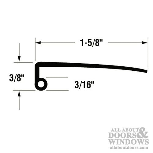 Weatherstrip - Metal Door - 10 Foot - Weatherstrip - Metal Door - 10 Foot