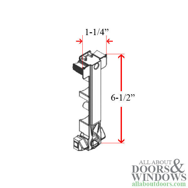 Inverted T-Shoe, 975 Tandem Support Constant Force Carrier Assembly - Inverted T-Shoe, 975 Tandem Support Constant Force Carrier Assembly