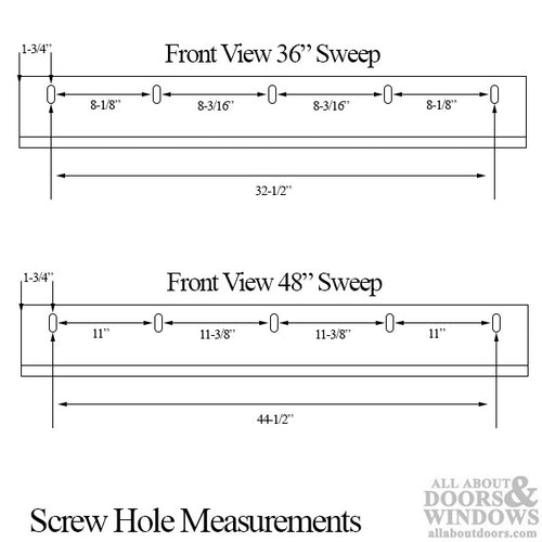 Door Bottom / Sweep, U-Shaped Wrap-around Vinyl - Brown - Door Bottom / Sweep, U-Shaped Wrap-around Vinyl - Brown