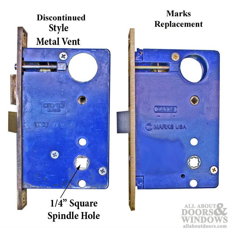 Metal Vent Iron / Steel Security door Lock - Discontinued - See Notes - Metal Vent Iron / Steel Security door Lock - Discontinued - See Notes