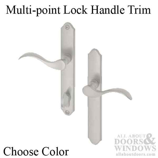 Multi-point Lock Handle Trim, 6109 Inactive - Choose Color