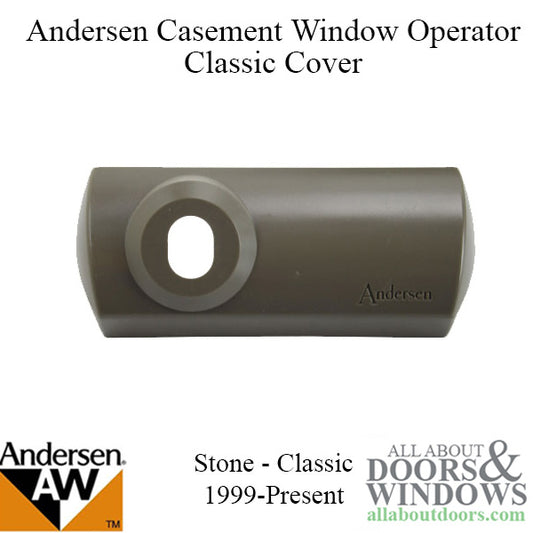 Andersen Cover, E-Z Casement, Classic  - Stone