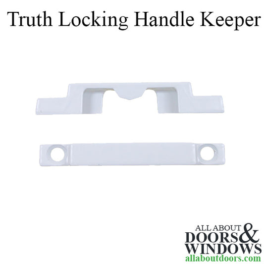 Sash Lock Keeper - White