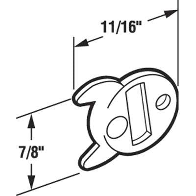 Sliding Patio Door Lock Adapter - Sliding Patio Door Lock Adapter
