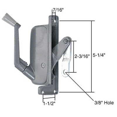 Operator, Type 1 Awning Window, Stanley  Left Hand - Operator, Type 1 Awning Window, Stanley  Left Hand