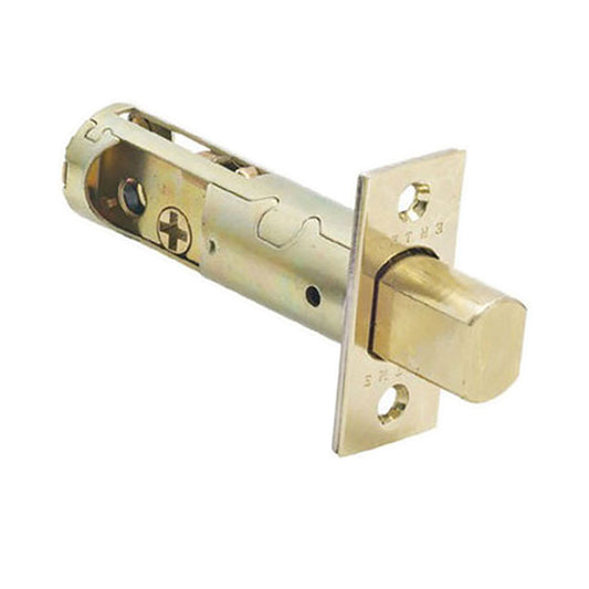 Latch, Deadbolt 2-3/4  Square Corners - Choose Color