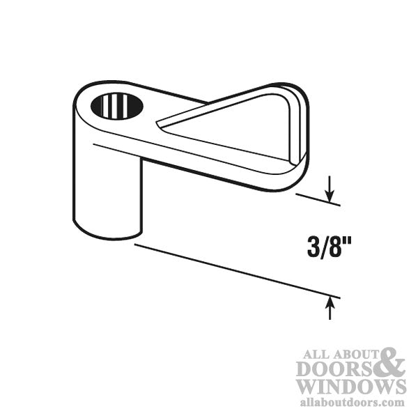 Window Screen Clips Plastic 3/8