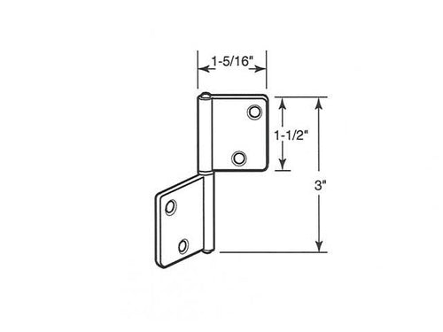 Acme 216 Hinges Pair - Acme 216 Hinges Pair