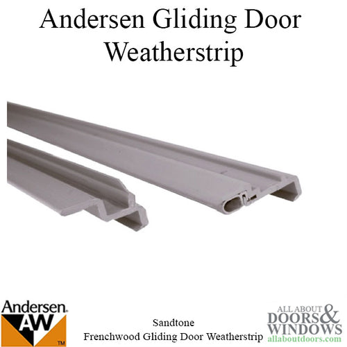 1990 - Present, Complete Weatherstrip Set, 6 ft 11 in, Sandtone - 1990 - Present, Complete Weatherstrip Set, 6 ft 11 in, Sandtone