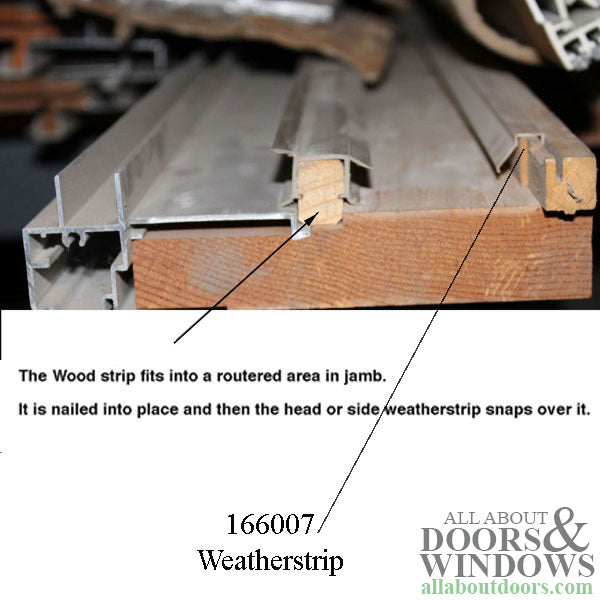 Sliding Door Weatherstrip for Head Side Jamb 95” Vinyl Tan - Sliding Door Weatherstrip for Head Side Jamb 95” Vinyl Tan