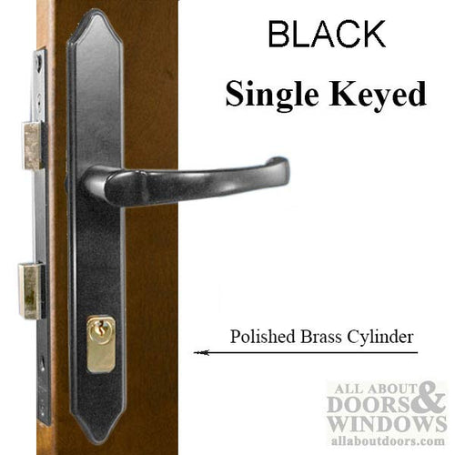 Single Keyed Storm Door Hardware and Mortise Lock for Storm Doors - Single Keyed Storm Door Hardware and Mortise Lock for Storm Doors