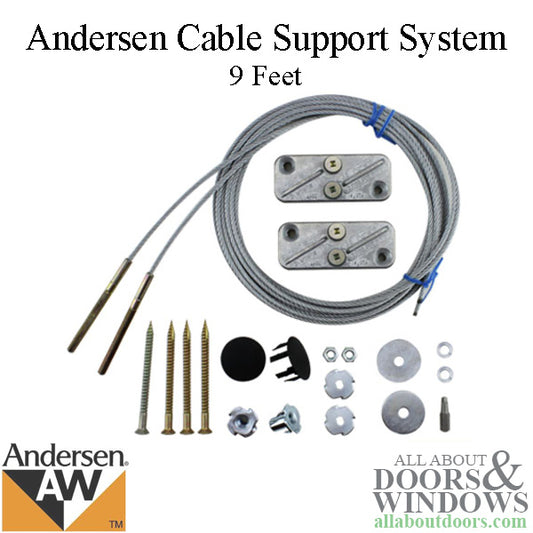 Andersen Cable Support System, Bay or Bow Window - 9 Foot