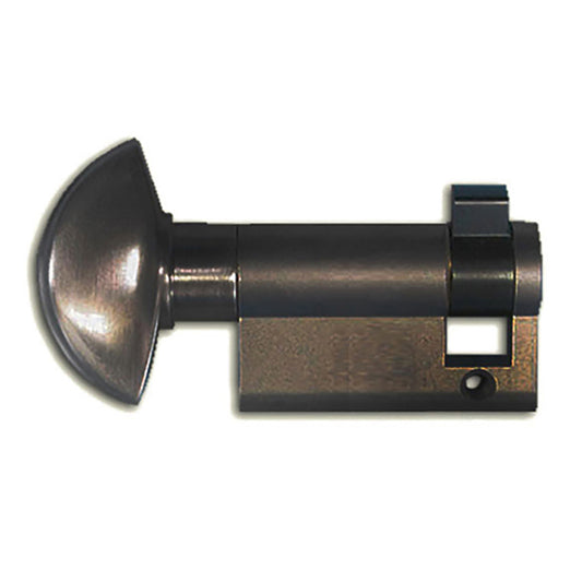 45.5/10 New Style HOPPE Non-Logo 90° Non-Keyed Profile Cylinder Lock, Brass, Choose Color