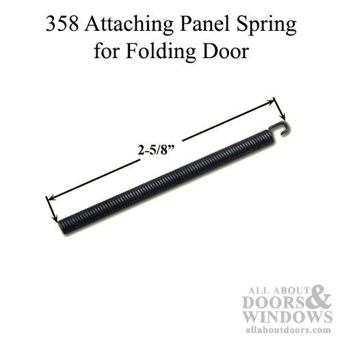 Attaching Panel Spring for Folding Door - Attaching Panel Spring for Folding Door