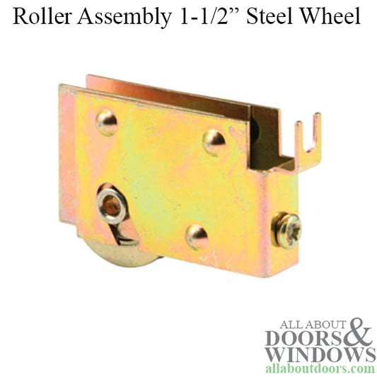 1-1/2 inch  Steel  wheel, Roller Assembly