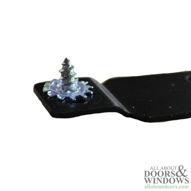 Larson Storm Door QuickFit Latch and Deadbolt Strike Plate 15/16 Inch x 6-7/8 Inch - Larson Storm Door QuickFit Latch and Deadbolt Strike Plate 15/16 Inch x 6-7/8 Inch